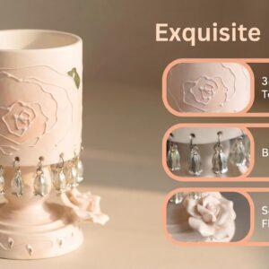 Ornamental Cup With Blooming Dusty Pink 3d Rose