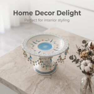 Maritime-style ceramic plate